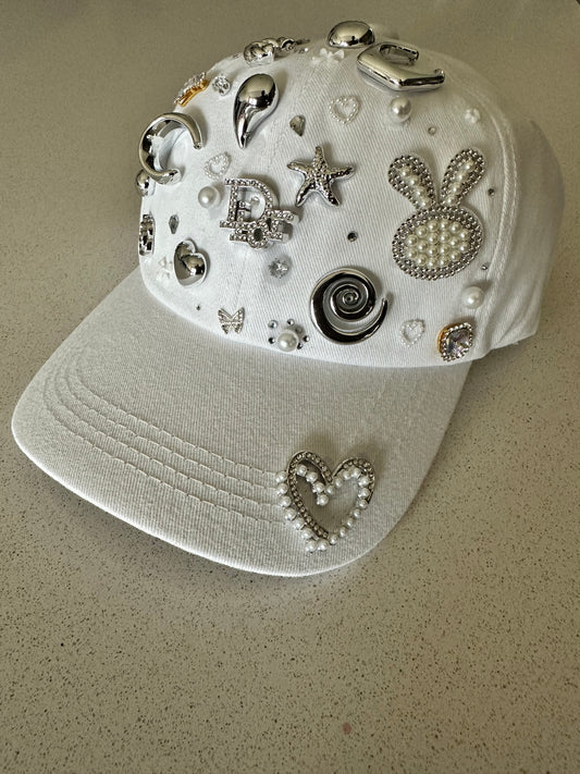 Main Character Cap-Silver Drip