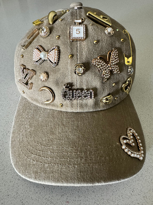 Main Character Cap-Gold Drip